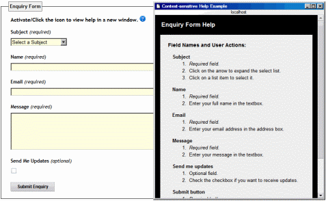 form help with scripting enabled