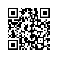 An encoded URL in a QR code