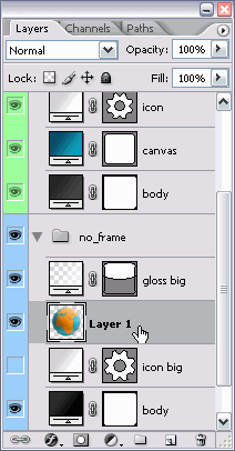 The Layer Effects menu.
