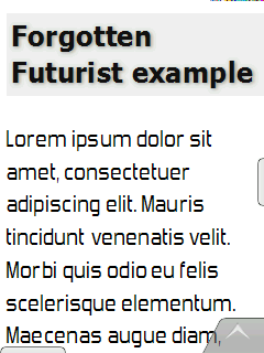 web fonts example